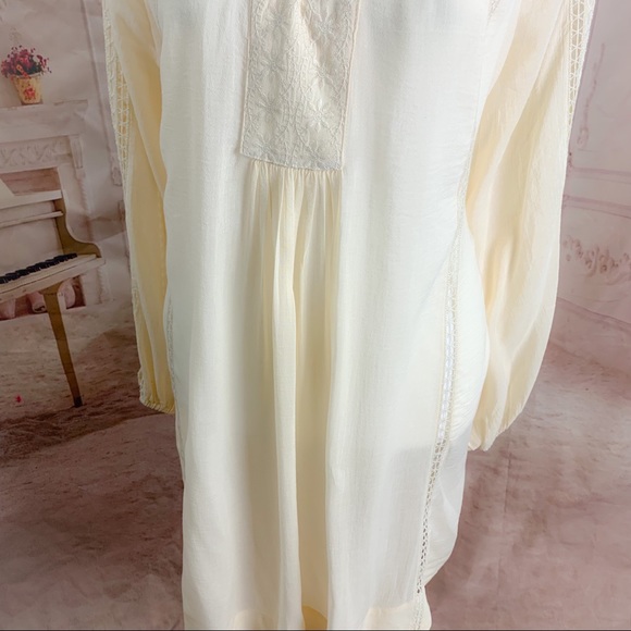 NEW Spell & Gypsy Collective Love Me Not Tunic Dress in Cream - Picture 6 of 15